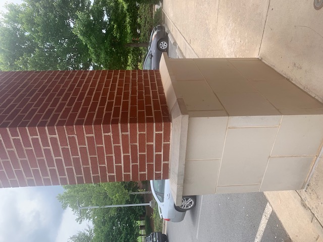 Brick Column After